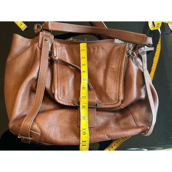 Kooba Brown Leather Jonnie Hobo Shoulder Bag - Picture 6 of 11